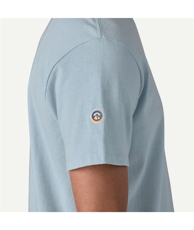 T-shirt Patagonia Fitz Roy Icon Homme bleu