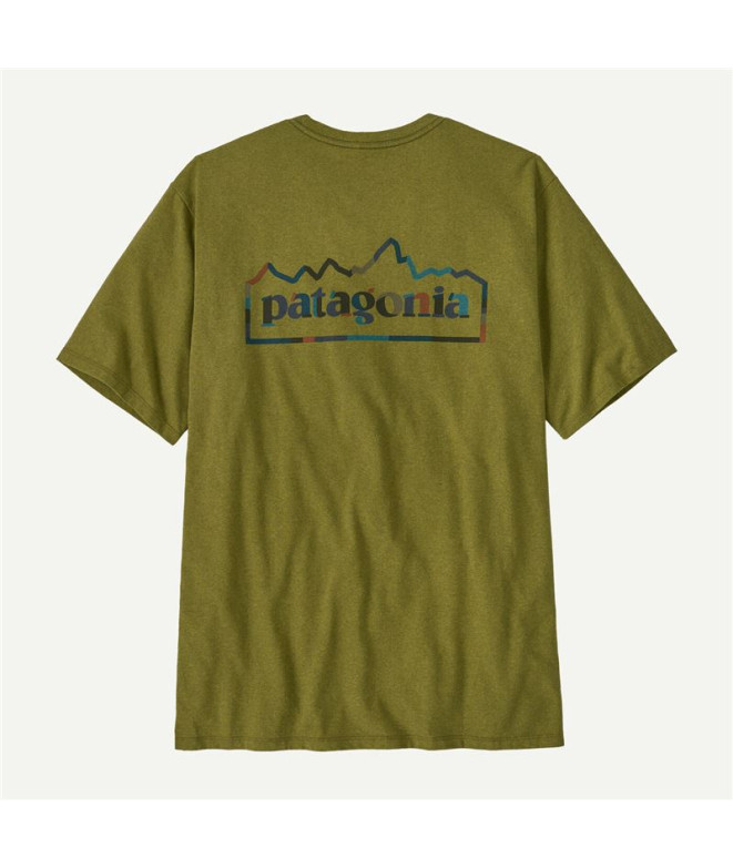 Camiseta de Montanha Patagonia Unity Fitz Homem...