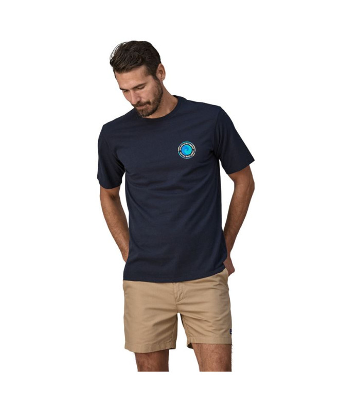 Camiseta de Montaña Patagonia Unity Fitz Hombre Nueva Armada