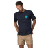 Camiseta de Montanha Patagonia Unity Fitz Homem Nova Armada