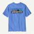 Camiseta de Montaña Patagonia P-6 Logo Hombre Azul abundante