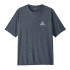 Camiseta de Montanha Patagonia Cool Daily Graphic - Lands Homem tinta azul intenso