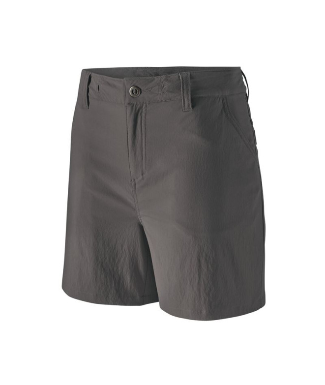 Pantalón de Montaña Patagonia Quandary - 5 In. Mujer Gris
