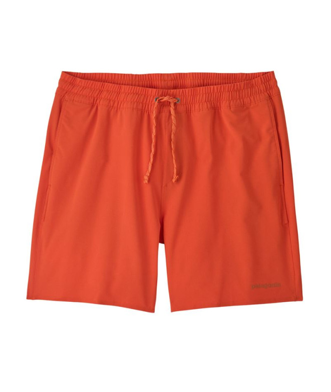 Bañador Patagonia Hydropeak Volley - 16 In. Hombre Naranja