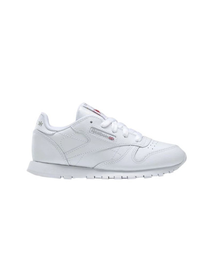 Sapatilhas Reebok Classic Leather Menino Branco Sapatilhas Reebok Classic Leather Menino Branco