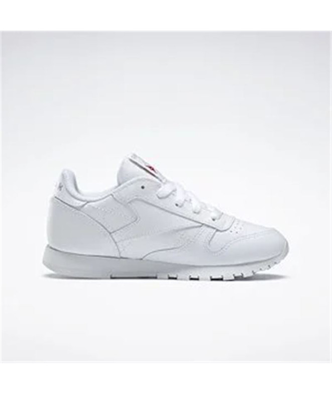 Chaussures Reebok Classic Leather Enfant Blanc