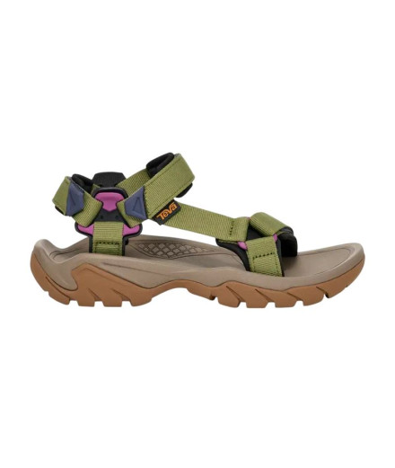 Sandales de Montagne Teva Terra Fi 5 Universal Femme Vert