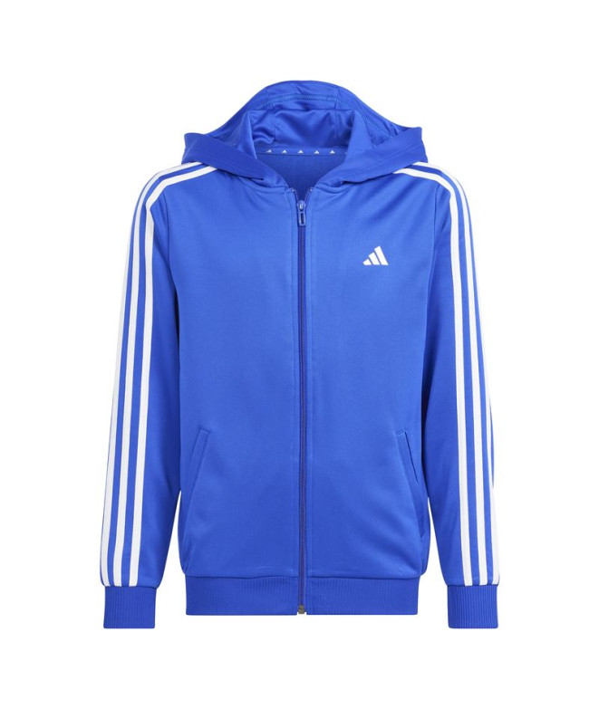 Sudadera de Fitness adidas Essentials U Tr-Es 3S Fzhd Niño Azuluc