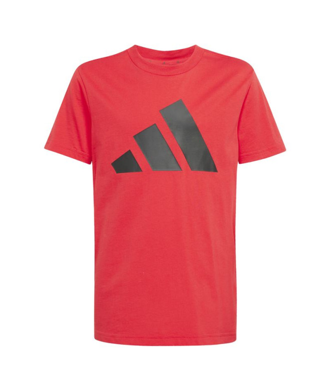 Conjunto adidas Bl T-Set Infantil Rubpur/Negro