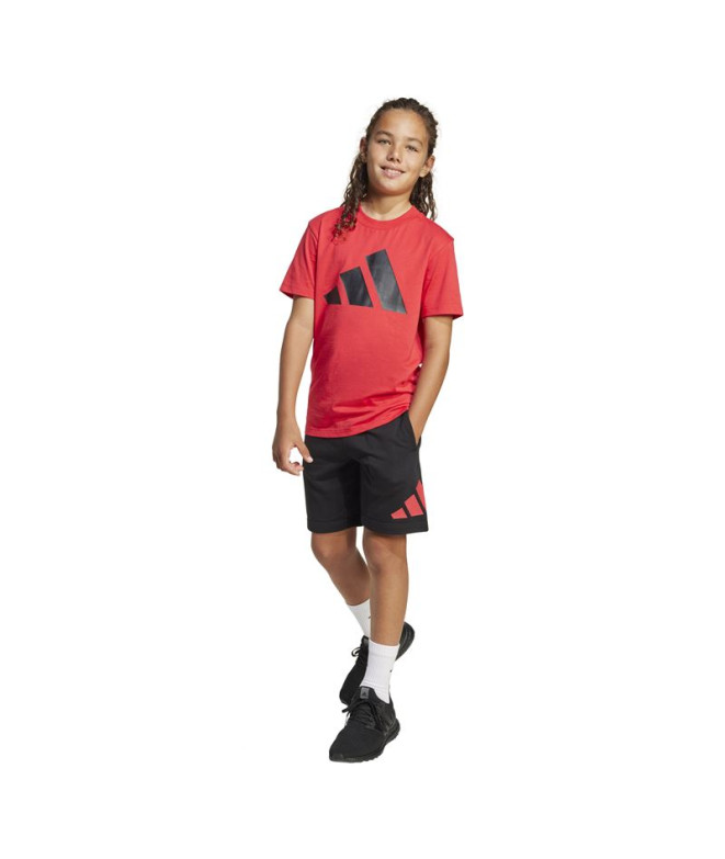 Ensemble adidas Bl T-Set Enfant Rubpur/Noir