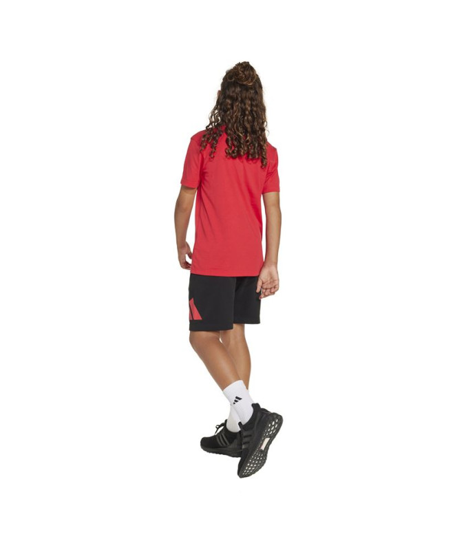 Ensemble adidas Bl T-Set Enfant Rubpur/Noir