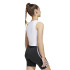 Camiseta adidas Jg Lin Tk 160 Menina Branco/Preto