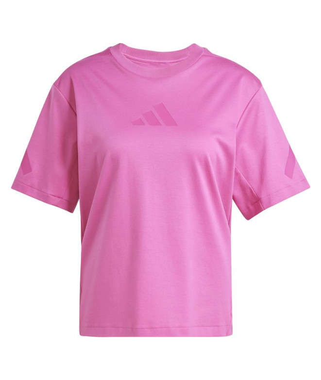 Camiseta adidas Z.N.E. Mujer Fuscsia