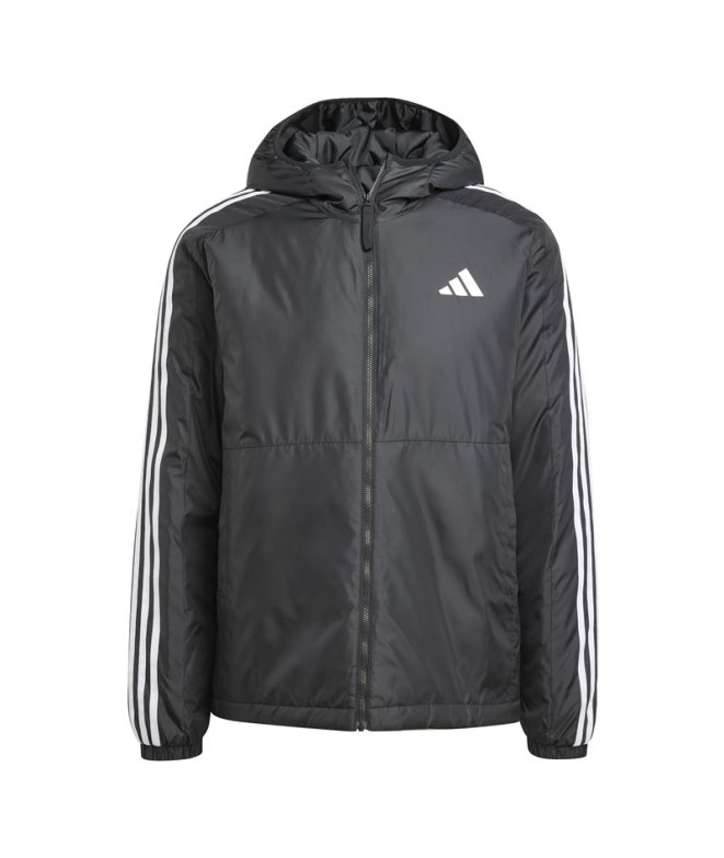 Chaqueta de Montaña adidas Essentials 3 Bandas Insulated Hombre Negro