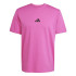 Camiseta adidas Sl Sj Homem Fúcsia/Preto