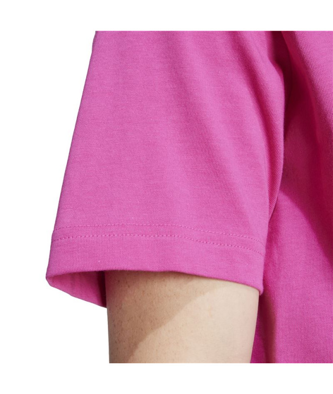 Camiseta adidas Sl Sj Homem Fúcsia/Preto