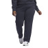 Pantalón adidas Essentials Small Logo Feel Cozy Open Hem Inclusive Mujer Azul