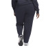 Pantalón adidas Essentials Small Logo Feel Cozy Open Hem Inclusive Mujer Azul