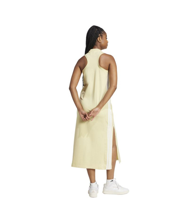 Robe adidas 3Bandas Sj Dre Femme Bleu Menthe/Blanc