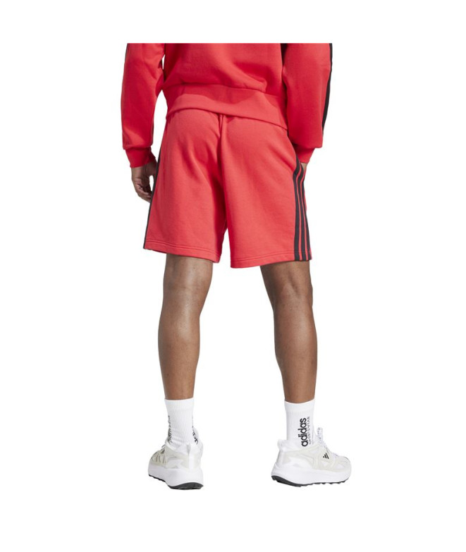 Calça adidas 3 Bandas French Terry Homem...