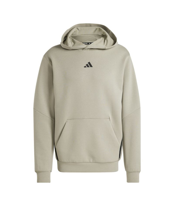 Sudadera de Fitness adidas D4T Hoodie Hombre Gris
