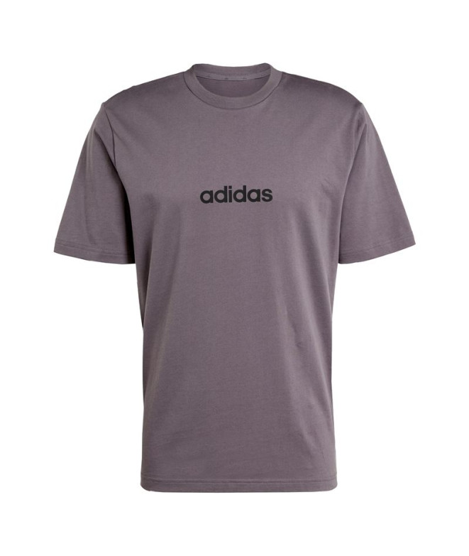 Camiseta adidas Lin Sj Hombre Esdegr/Negro