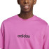 T-shirt adidas Lin Sj Homme Fuscsia/Negro