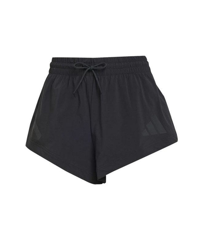 Pantalons adidas Z.N.E. Wv Sh Femme Noir
