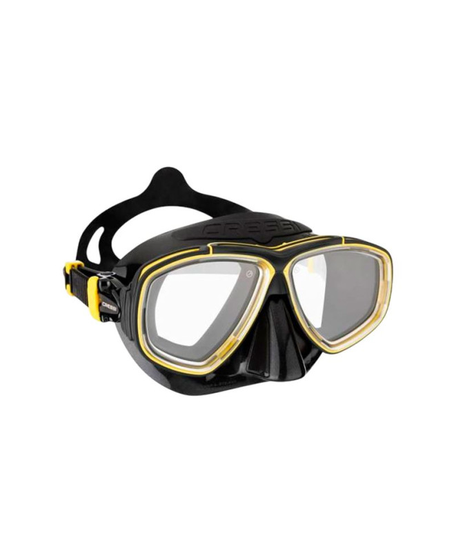 Masque Cressi Prisma Dark-Jaune
