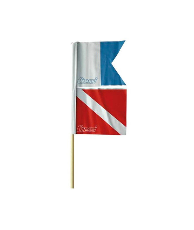 Banderin Cressi C/Mastil Boya Torpedo