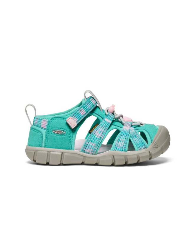 Zapatillas Keen Seacamp II Cnx Niño Bright Aqua/Rosa