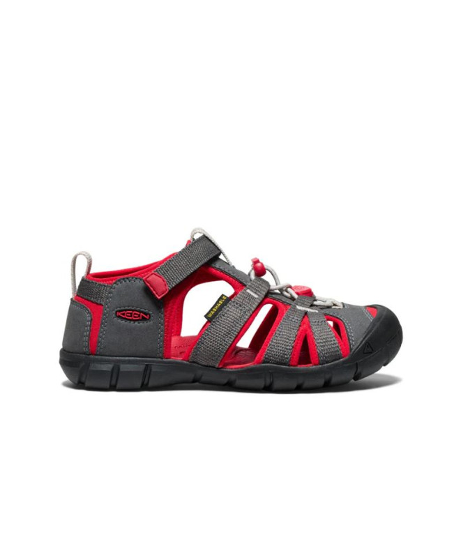 Zapatillas Keen Seacamp II Cnx Joven Magnet/Rojo