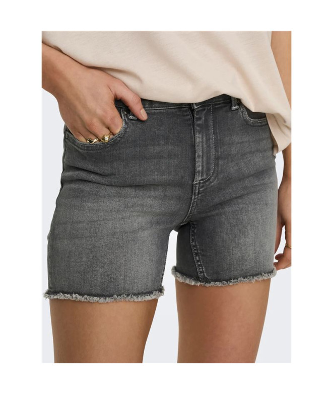 Calça Only Onlblush Mid Sk Dnm Shorts Noos...