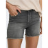 Calça Only Onlblush Mid Sk Dnm Shorts Noos Mulher Médio Cinza Denim