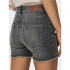 Calça Only Onlblush Mid Sk Dnm Shorts Noos Mulher Médio Cinza Denim