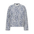 Chaqueta Only Onlhallie Quilted Otw Noos Mujer Cloud Dancer Aop: Azul