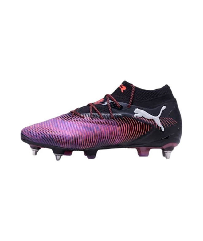 Botas de fútbol de Fútbol Puma Future 8 Ultimate Mxsg Hombre Negro/Blanco/ Rojo