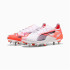 Botas de fútbol de Fútbol Puma Ultra 5 Ultimate Mxsg HombreBlanco/-ing Rojo