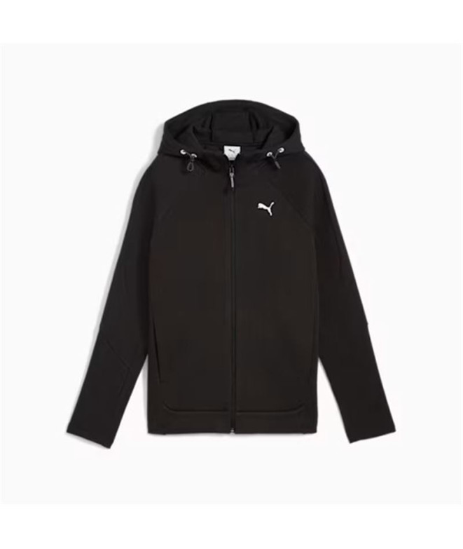 Chaqueta Puma Evostripe Full-Zip H Mujer Negro