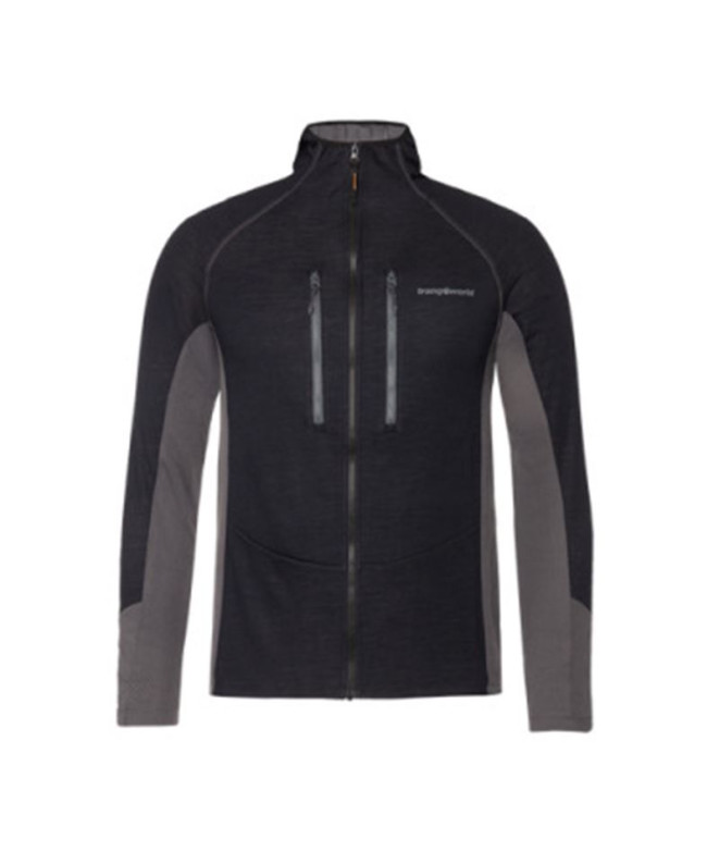Veste Trangoworld Lucens Homme Noir/Gris Foncé