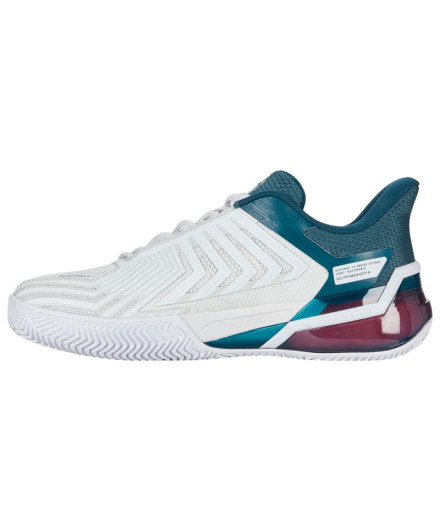 Chaussures de Tennis Kswiss Ultra Shot 4 Clay Homme Blanc 2