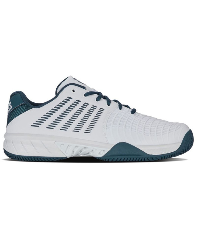 Zapatillas de Tenis Kswiss Express Light 3 Hb Hombre Blanco/Stargazer