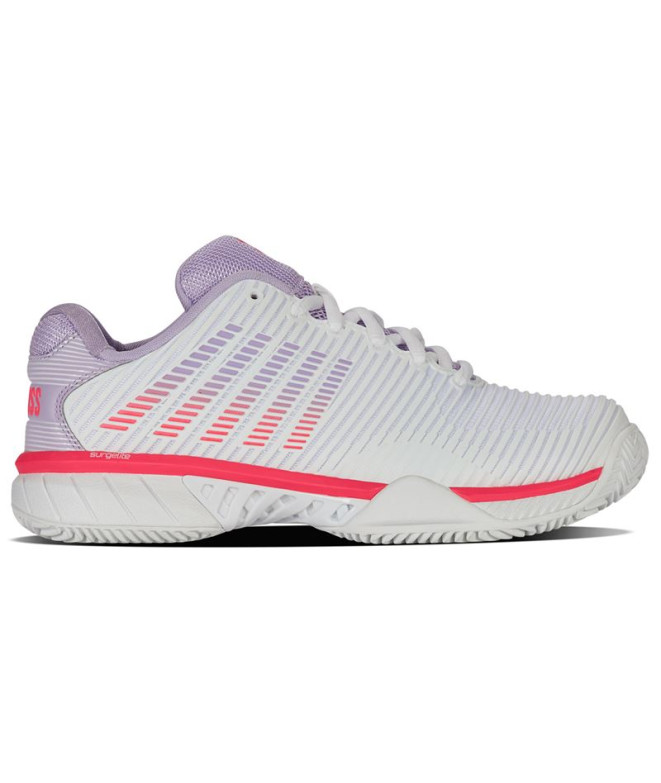 Zapatillas de Tenis Kswiss Hypercourt Express 2 Hb Mujer Lila/Rosa