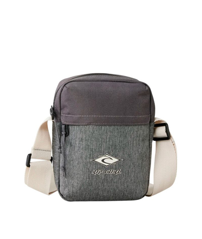 Bandolera Rip Curl No Idea Pouch Classic  Hombre Gris Heather