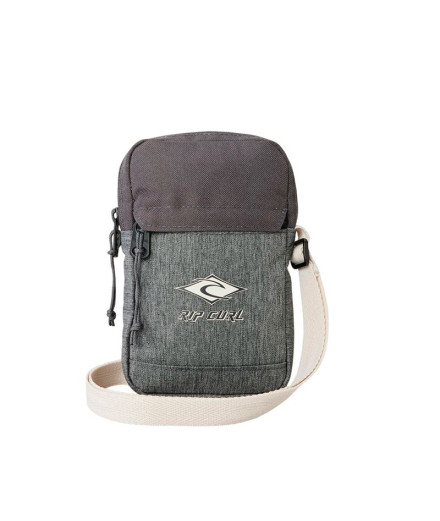 Bandolera Rip Curl Slim Pouch Classic  Hombre Gris Heather