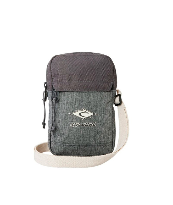 Bandolera Rip Curl Slim Pouch Classic  Hombre Gris Heather