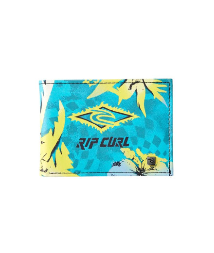 Cartera Rip Curl Party Pack Pu Slim Hombre Azul Lagoon