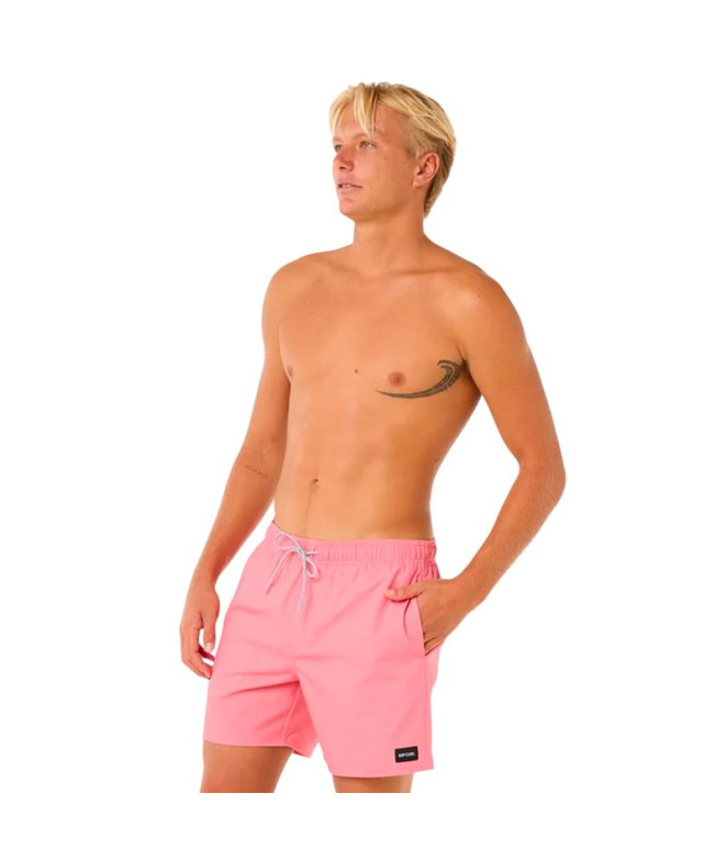 Maillot de bain Rip Curl Daily Volley Homme Rose