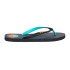 Chinelos Rip Curl Wetty Fade Bloom Open Toe Homem Washed Negro