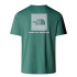 Camiseta de Montaña The north Face 24/7 Box Nses Hombre Verde